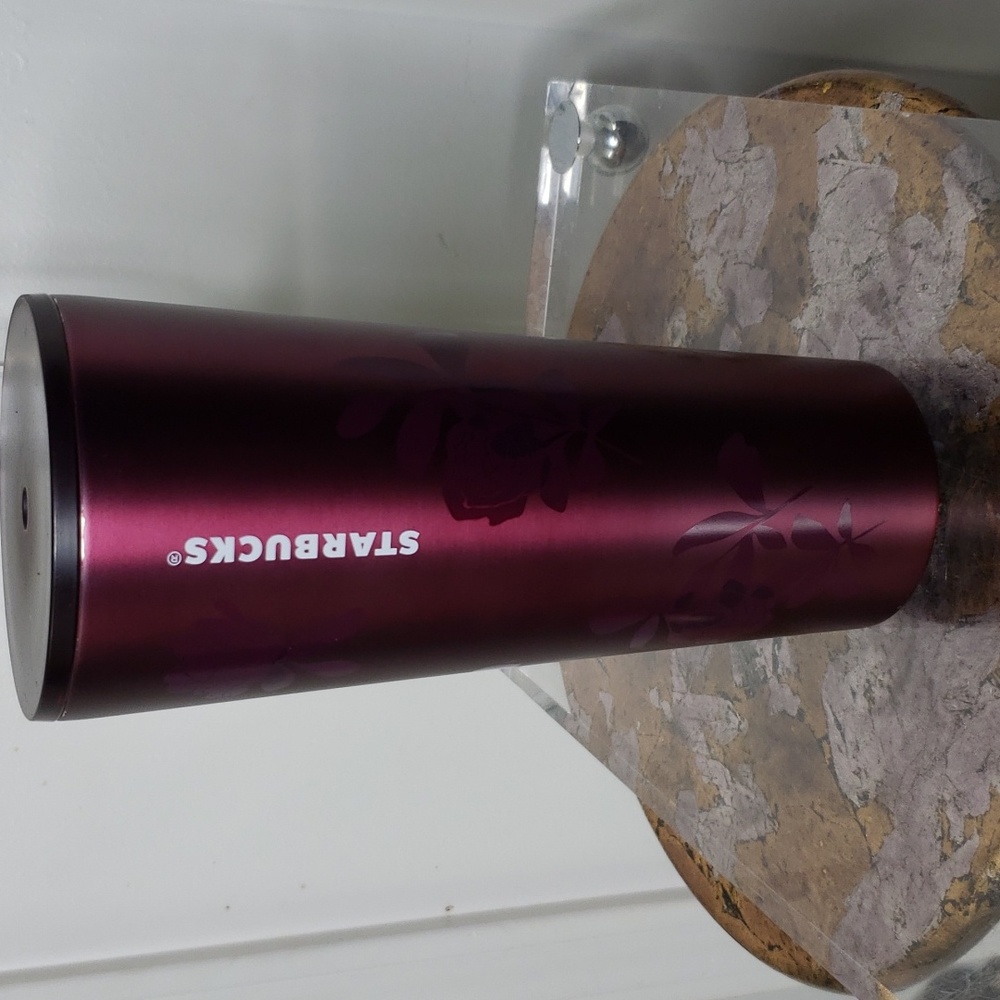 STARBUCKS PLUM ROSE TUMBLER